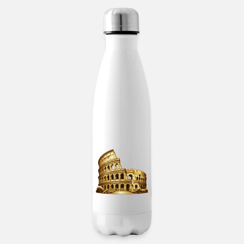 coliseum - Insulated Water Bottle - white