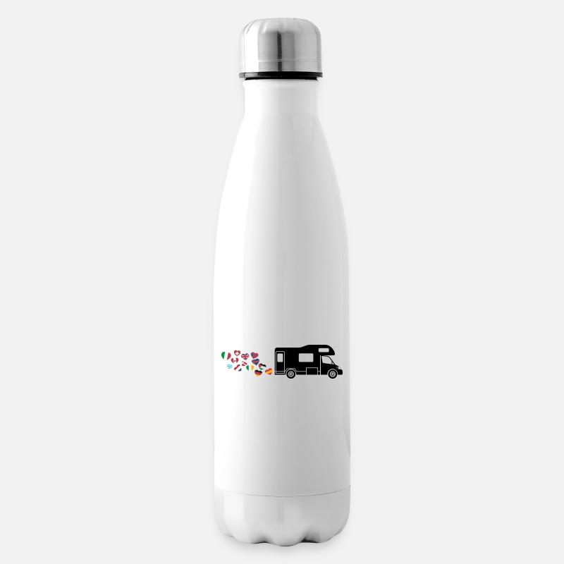 Capucine Road trip lover - Bouteille isotherme - blanc