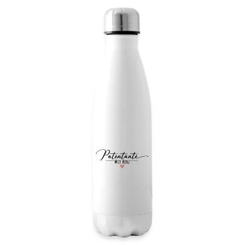 Patentante mit Herz - Isolierflasche - Weiß - Rechts