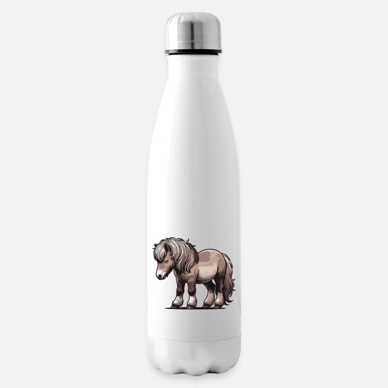 Pony - Isolierflasche - Weiß