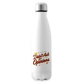 Didn't Ask - Insulated Water Bottle - white - Right