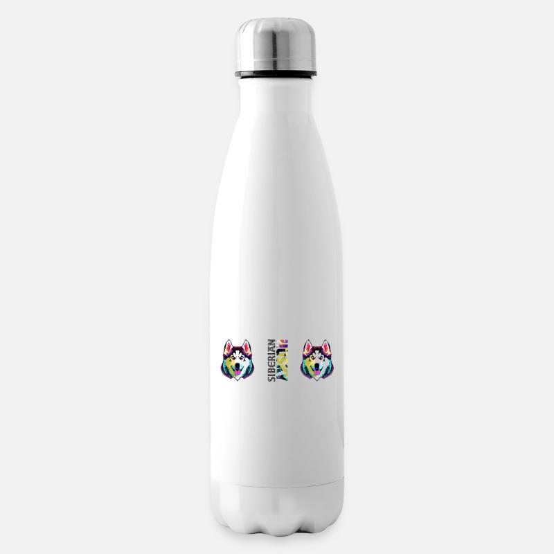 Husky - Isolierflasche - Weiß
