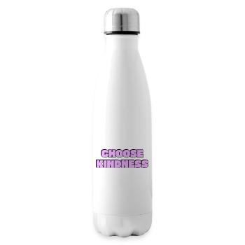 Wählen Sie Freundlichkeit - Isolierflasche - Weiß - Rechts