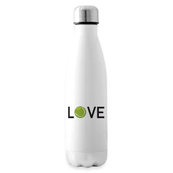 Tennis Lover - Insulated Water Bottle - white - Right