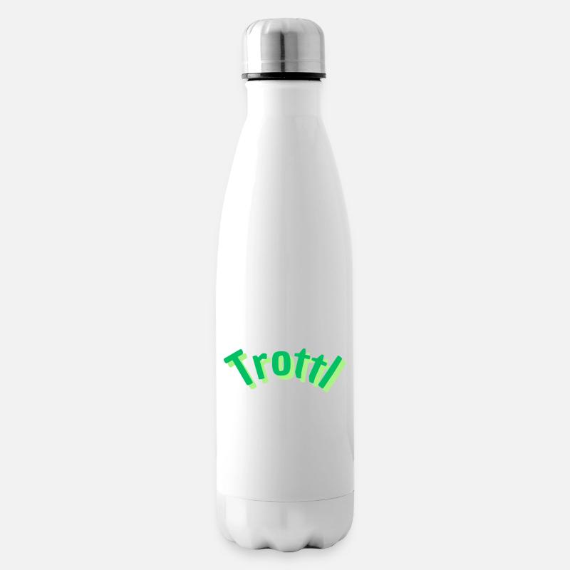 Trottl - Isolierflasche - Weiß