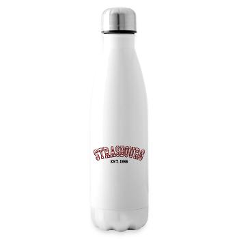 Strasbourg Est. 1966 - Insulated Water Bottle - white - Right
