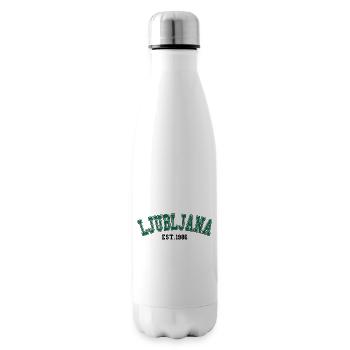 Ljubljana fondée en 1986 - Bouteille isotherme - blanc - Droite