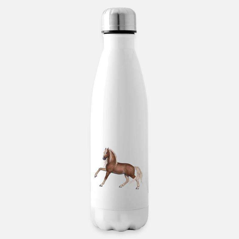 Cheval - Bouteille isotherme - blanc