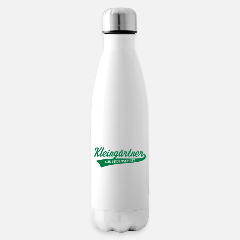 Kleingärtner Aus Leidenschaft - Isolierflasche - Weiß