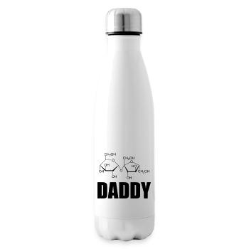 Nerdy Design "Sugar DADDY" - Structure - Insulated Water Bottle - white - Right