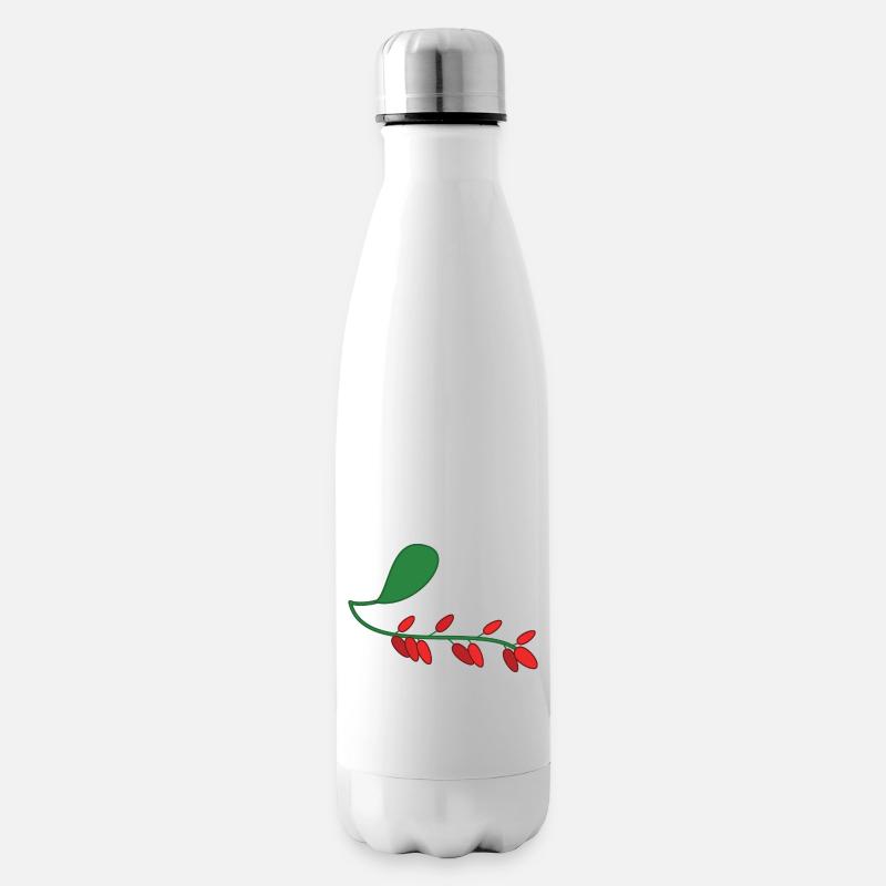 Berberitze - Bouteille isotherme - blanc