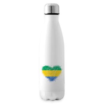 Gabon - Insulated Water Bottle - white - Right