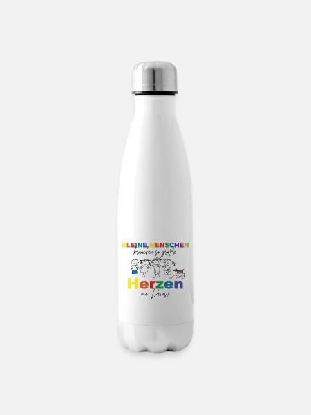 Kindergarten Abschied - Isolierflasche - Weiß