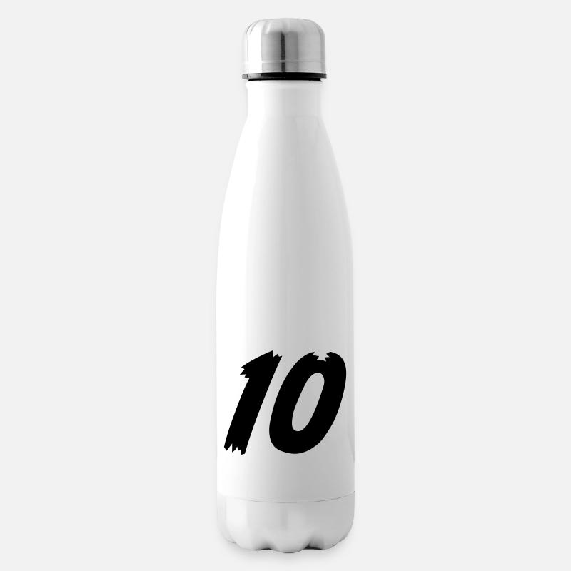 Numero 10 - Bottiglia Termica - bianco