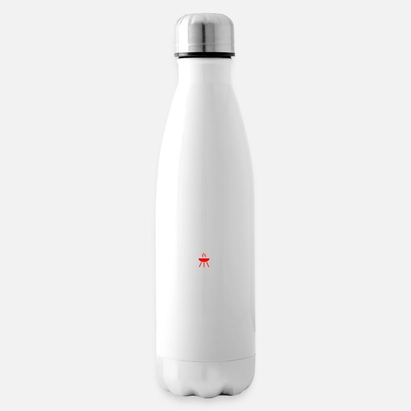Grillen - Isolierflasche - Weiß
