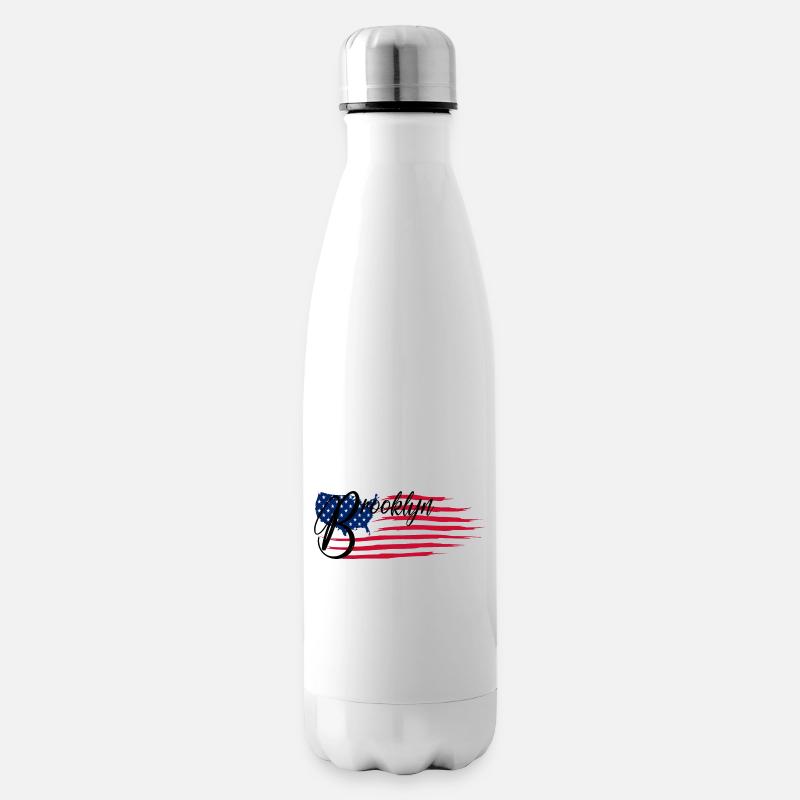 Brooklyn - Isolierflasche - Weiß