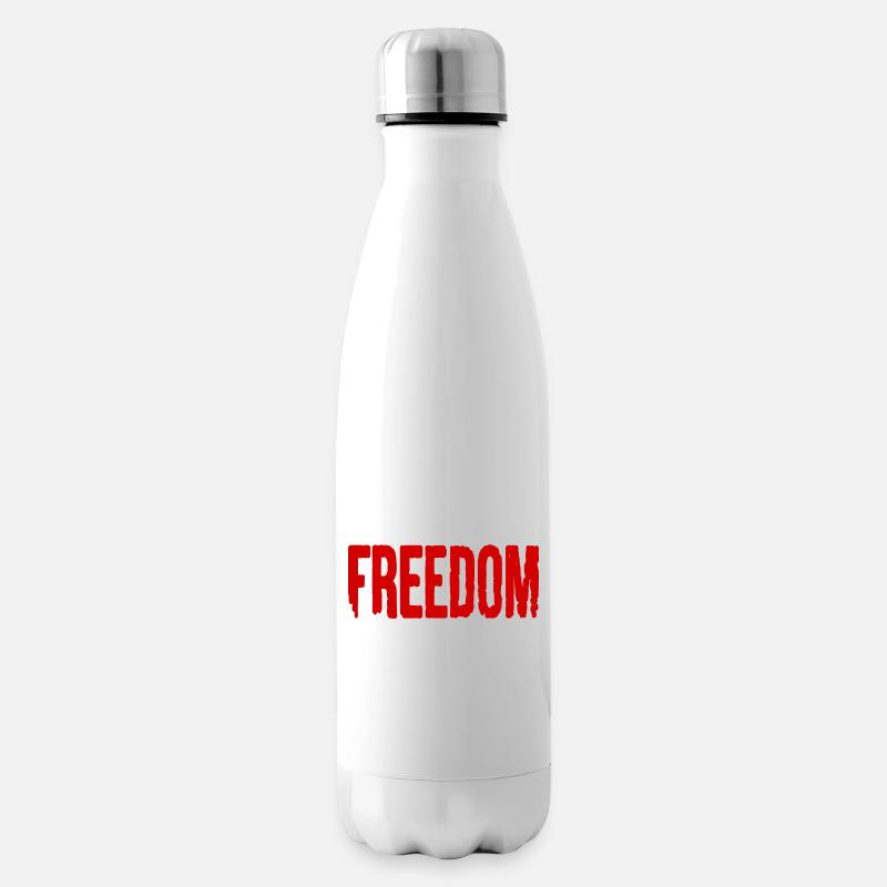 Freedom - Bouteille isotherme - blanc