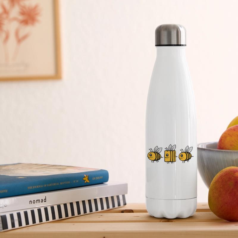 bee different comic bee Insulated Water Bottle