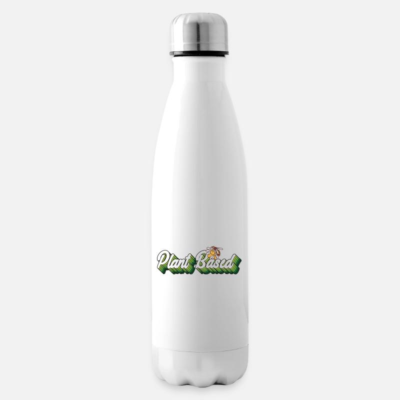 Plant Based Honigbiene - Isolierflasche - Weiß