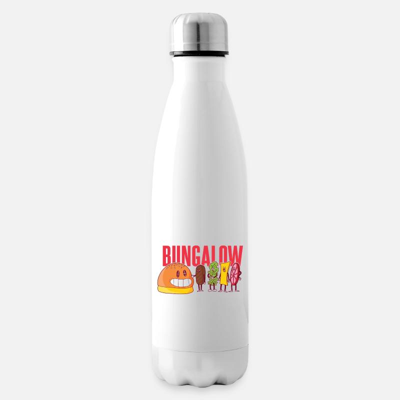 Bungalow burger komponenten Bungalow burger kompon - Isolierflasche - Weiß