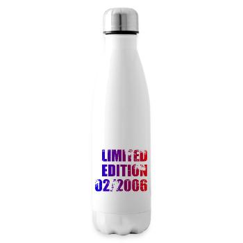 18e anniversaire édition limitée 02/2006 - Bouteille isotherme - blanc - Droite
