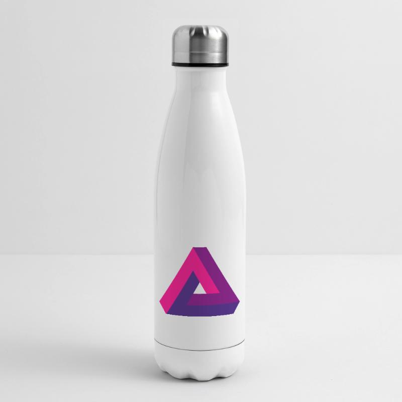 Mind-Bending Perspective: Impossible 3D Triangle Insulated Water Bottle