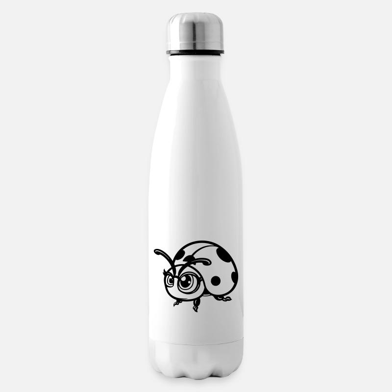 maikäfer comic - Isolierflasche - Weiß