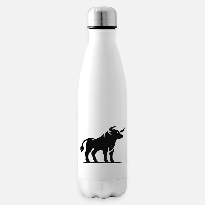 stier tier - Isolierflasche - Weiß