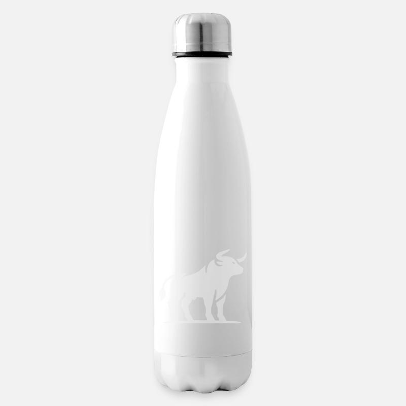 stier tier - Isolierflasche - Weiß