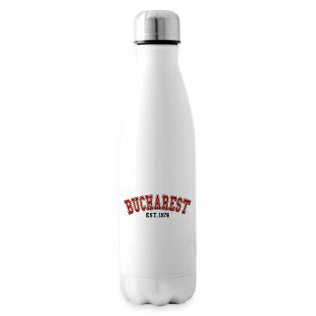 Bukarest gegründet 1976 - Isolierflasche - Weiß - Rechts