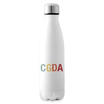 CGDA Bratsche Viola Tuning Saite Musiker retro - Isolierflasche - Weiß - Rechts
