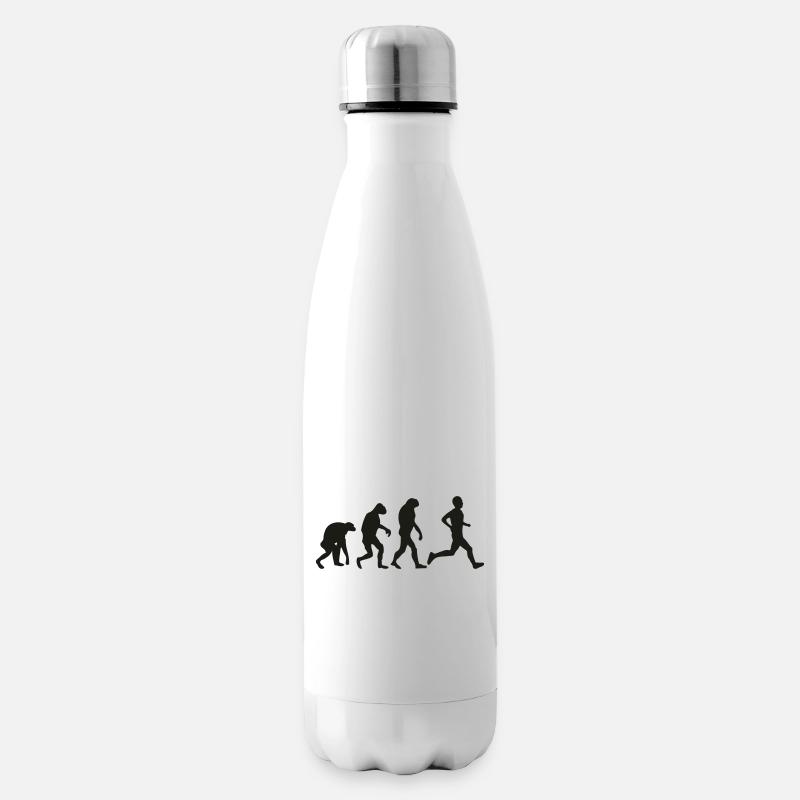 runner - Insulated Water Bottle - white
