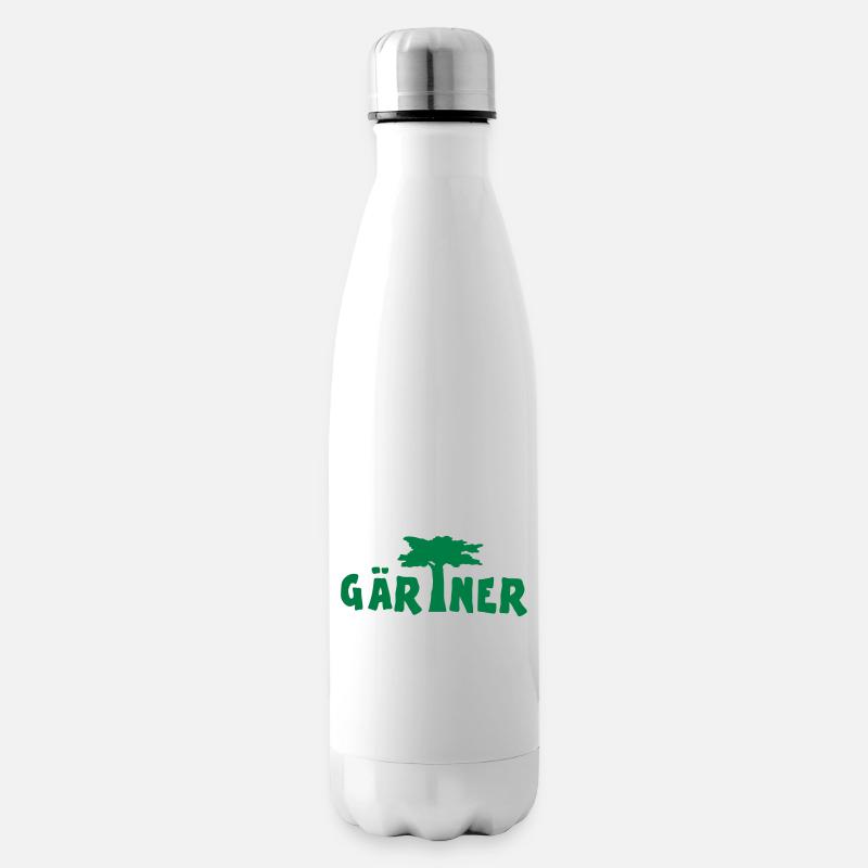 Gärtner - Isolierflasche - Weiß