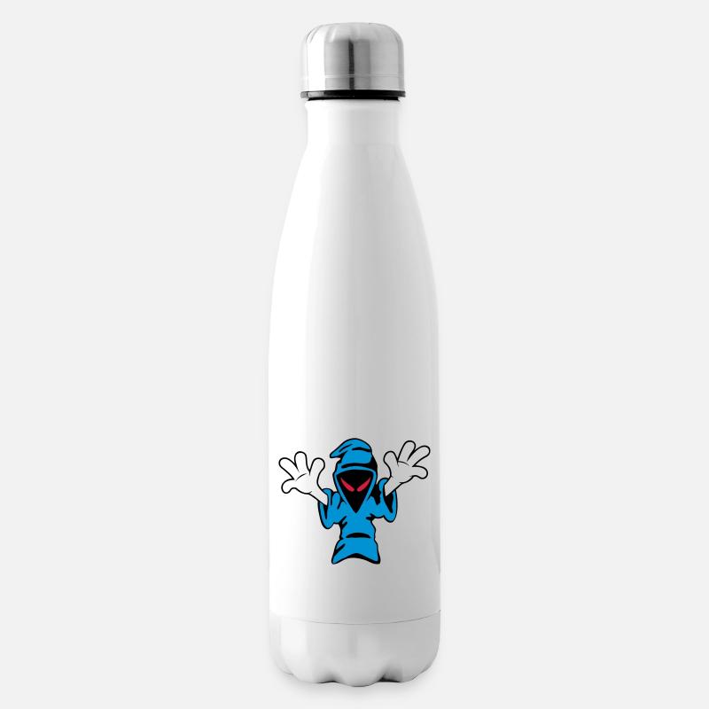 Judgement Day Classic Ghost Logo (Vector) - Insulated Water Bottle - white