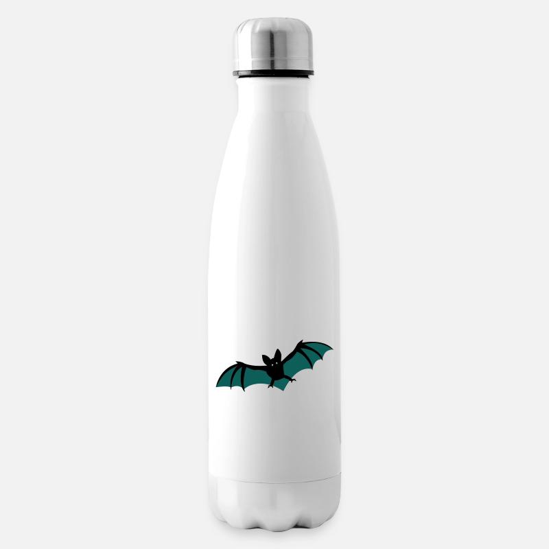 chauves-souris - Bouteille isotherme - blanc
