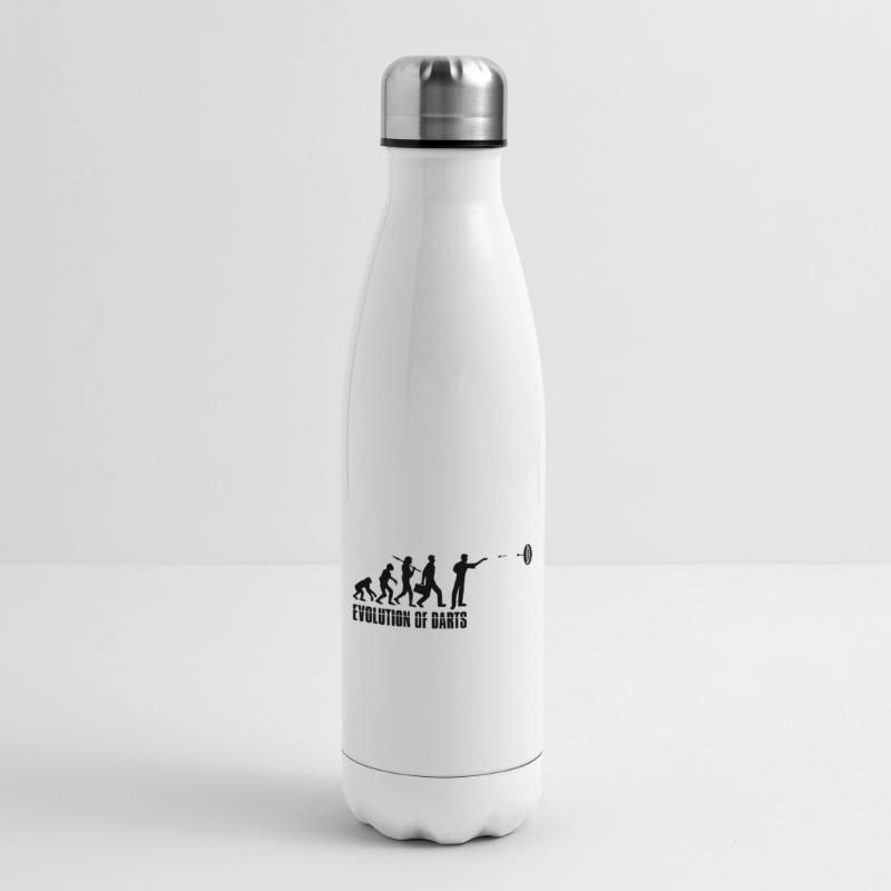 logo text evolution of development play cool there Insulated Water Bottle