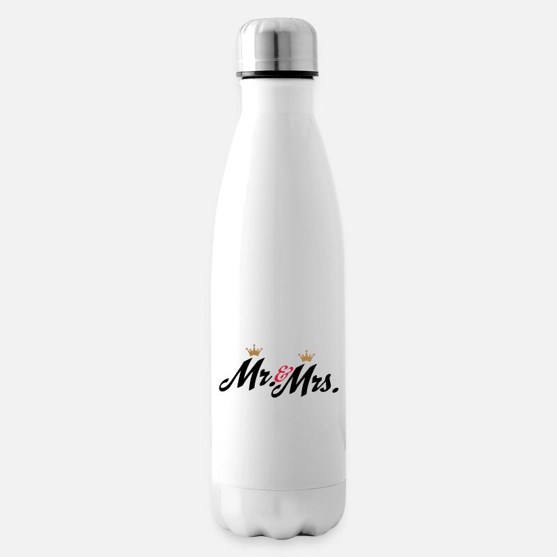 hochzeit - Isolierflasche - Weiß