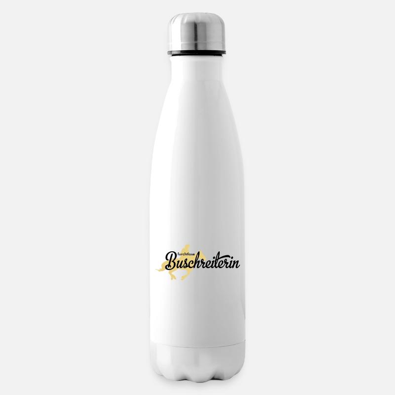 reiten - Isolierflasche - Weiß