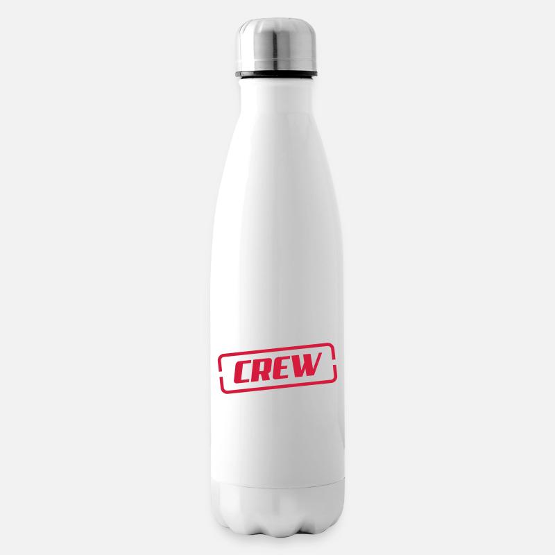 crew - Isolierflasche - Weiß