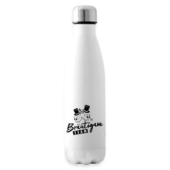 jga braeutigam team - Isolierflasche - Weiß - Rechts