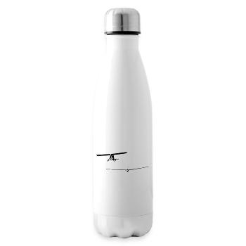 fschlepp Segelflugzeug Segelfliegen Segelflieger - Isolierflasche - Weiß - Rechts