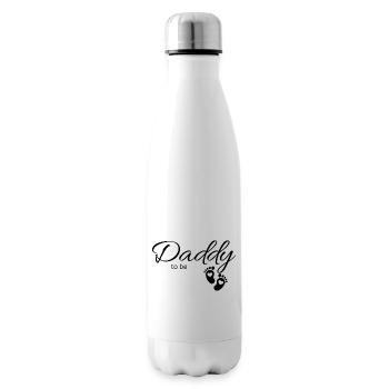 Daddy to be - Insulated Water Bottle - white - Right