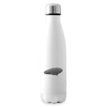 Luftschiff, Zeppelin - Isolierflasche - Weiß - Rechts