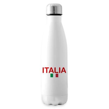Italia - Bouteille isotherme - blanc - Droite