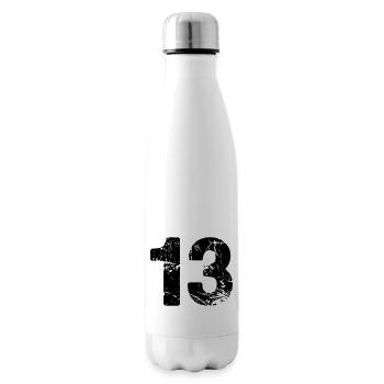 13 - Bouteille isotherme - blanc - Droite