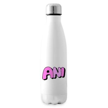 Ani - Insulated Water Bottle - white - Right