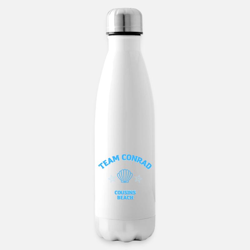 Team Conrad Cousins Beach Der Sommer, den ich gedreht habe - Isolierflasche - Weiß