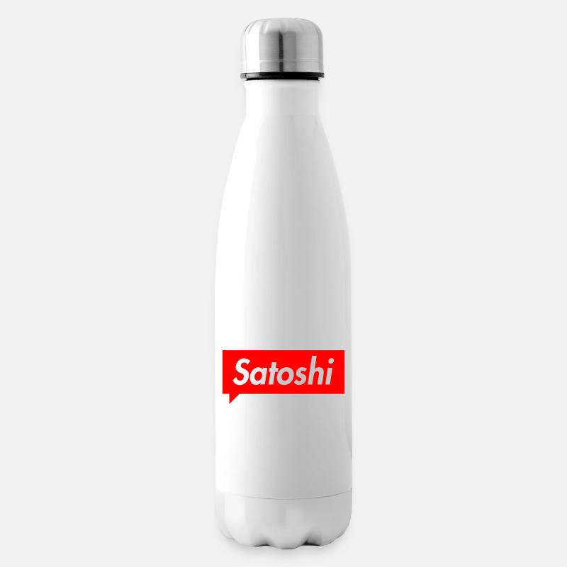 Satoshi - Bouteille isotherme - blanc