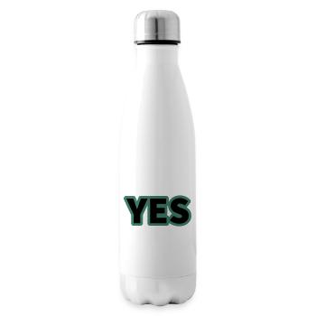 YES - Insulated Water Bottle - white - Right