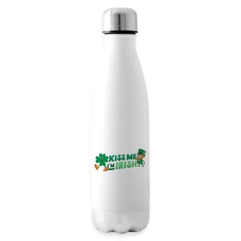 Bonne Saint-Patrick. La Saint-Patrick! - Bouteille isotherme - blanc - Droite